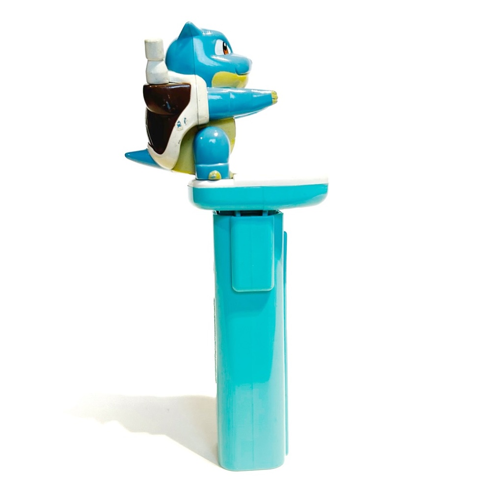 Vintage 1998 Bandai Pokémon Blastoise Blue Candy Dispenser Pez Squirtle Turtle